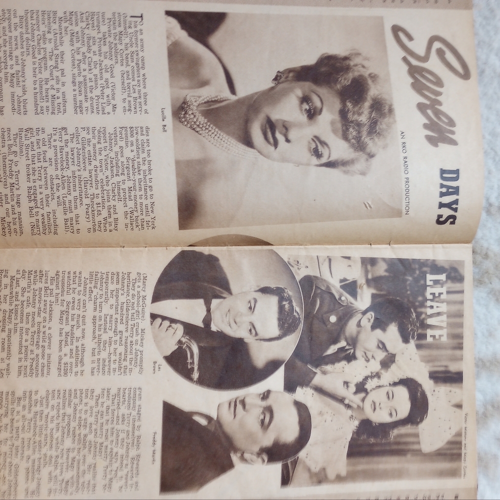 1942 song hits Betty Hutton magazine - Picture 4 of 9